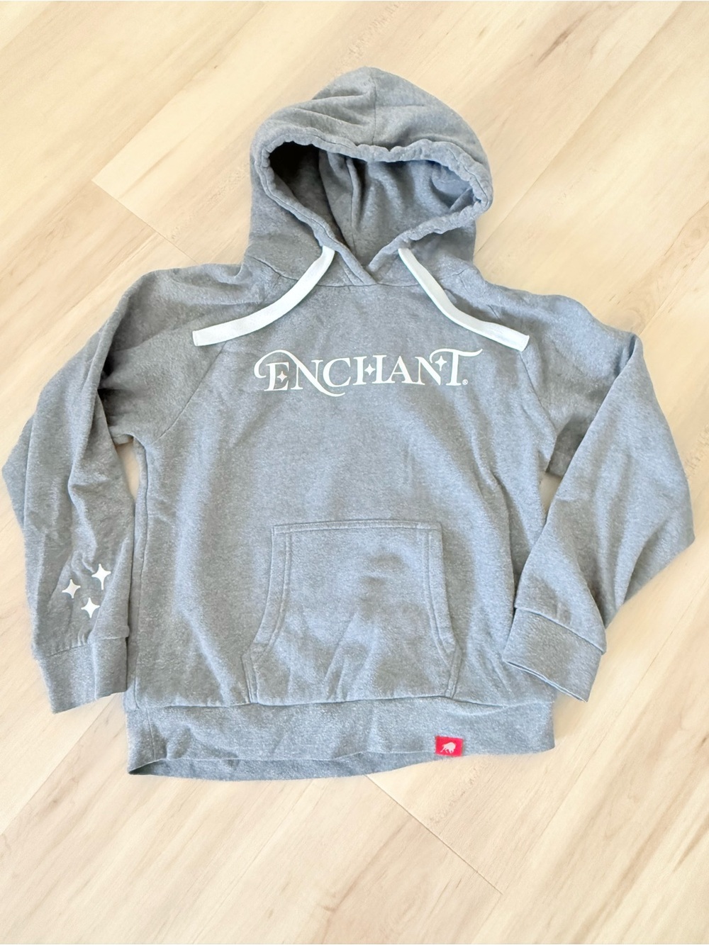 Enchant Christmas Gray Hoodie Sweatshirt -